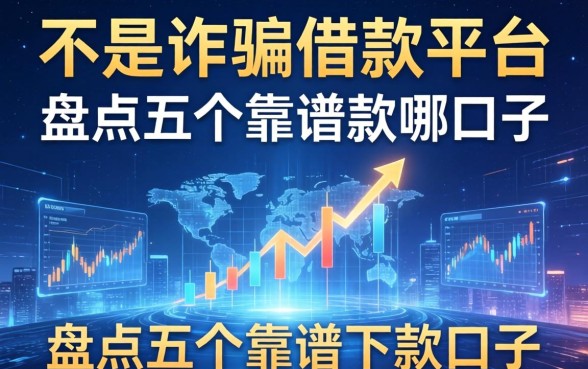 不是诈骗的借款平台有哪些？盘点五个靠谱下款的口子
