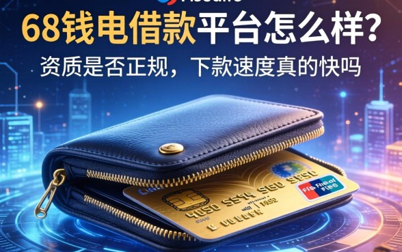 68钱包借款平台怎么样？资质是否正规？下款速度真的快吗？