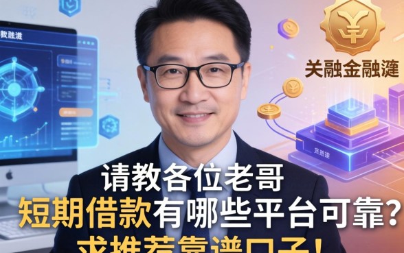 请教各位老哥，短期借款有哪些平台可靠？求推荐靠谱口子！