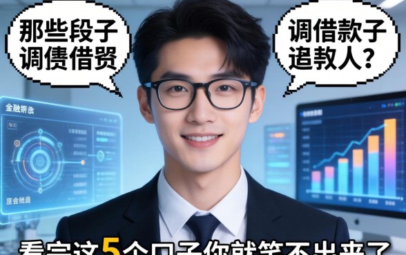 那些段子调侃借款人的话语有哪些？看完这5个口子你就笑不出来了
