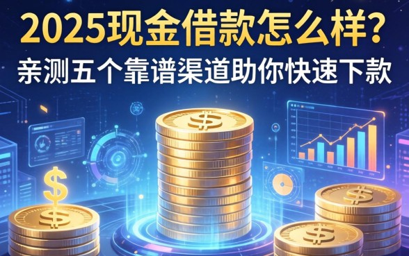2025现金借款怎么样？亲测五个靠谱渠道助你快速下款