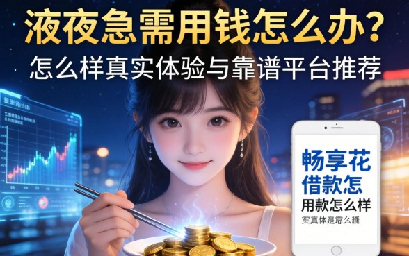 深夜急需用钱怎么办？畅享花借款怎么样？真实体验与靠谱平台推荐