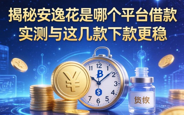揭秘安逸花是哪个平台的借款，实测这几款下款更稳