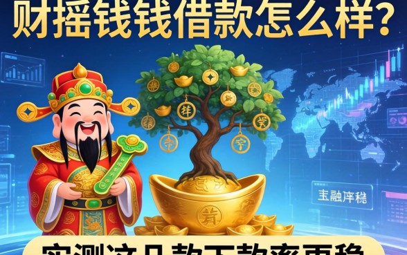财神摇钱树借款怎么样?实测这几款下款率更稳