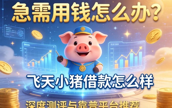 急需用钱怎么办？飞天小猪借款怎么样？深度测评与靠谱平台推荐