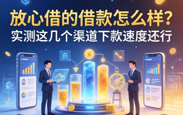 放心借的借款怎么样？实测这几个渠道下款速度还行