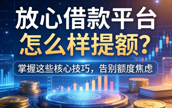 放心借款平台怎么样提额？掌握这些核心技巧，告别额度焦虑