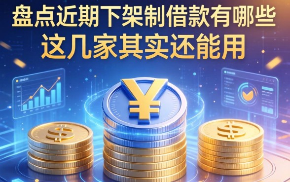 盘点近期被下架的借款有哪些，这几家其实还能用