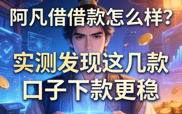 阿凡提借款怎么样？实测发现这几款口子下款更稳