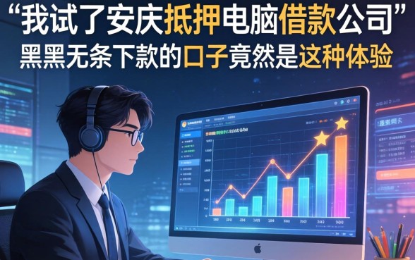 我试了安庆抵押电脑借款公司，黑户无条件下款的口子竟然是这种体验