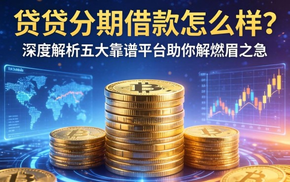 贷贷分期借款怎么样？深度解析五大靠谱平台助你解燃眉之急