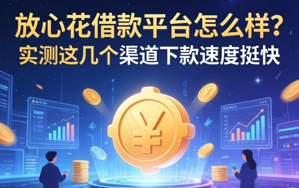 放心花借款平台怎么样？实测这几个渠道下款速度挺快
