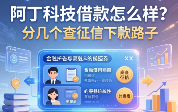 阿丁科技借款怎么样？分享几个不查征信的下款路子