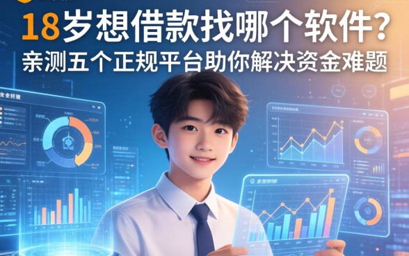 18岁想借款找哪个软件？亲测五个正规平台助你解决资金难题