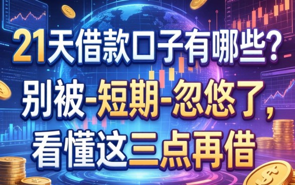 21天的借款口子有哪些？别被-短期-忽悠了，看懂这三点再借