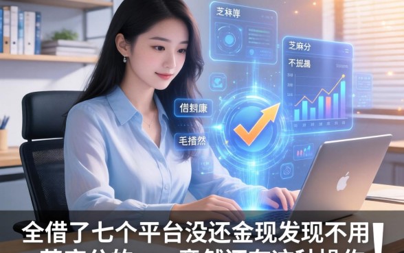 我借了七个平台没还，发现不用芝麻分的app竟然还有这种操作