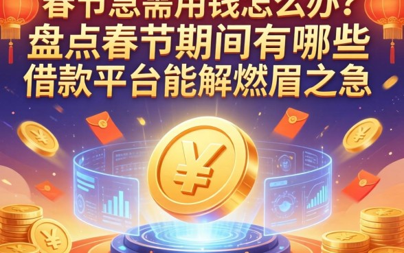 春节急需用钱怎么办？盘点春节期间有哪些借款平台能解燃眉之急？