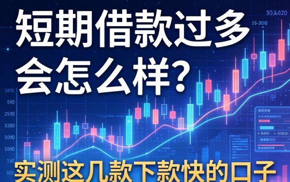 短期借款过多会怎么样？实测这几款下款快的口子