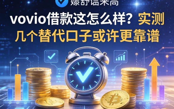 vovio借款怎么样？实测这几个替代口子或许更靠谱