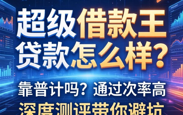 超级借款王贷款怎么样？靠谱吗？通过率高吗？深度测评带你避坑