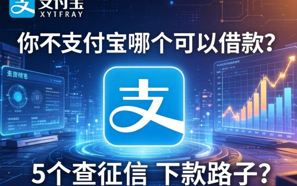 除了支付宝哪个可以借款？分享5个不查征信的下款路子