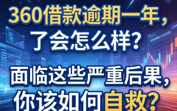360借款逾期一年了会怎么样？面临这些严重后果，你该如何自救？
