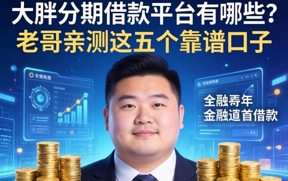 大胖分期借款平台有哪些？老哥亲测这五个靠谱口子