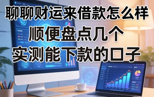 聊聊财运来借款怎么样，顺便盘点几个实测能下款的口子