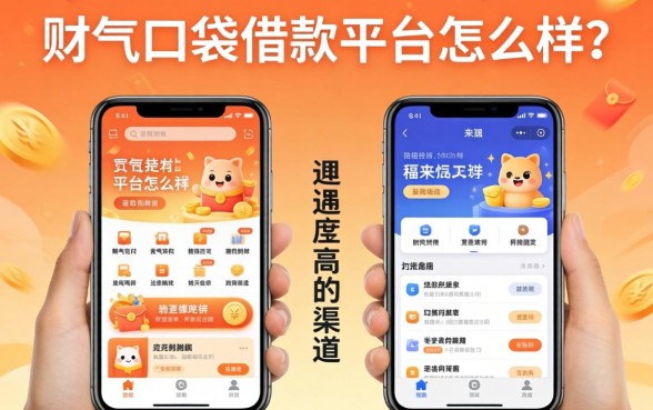财气口袋借款平台怎么样？整理两个通过率高的渠道