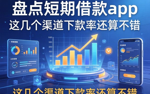 盘点短期的借款app有哪些，这几个渠道下款率还算不错