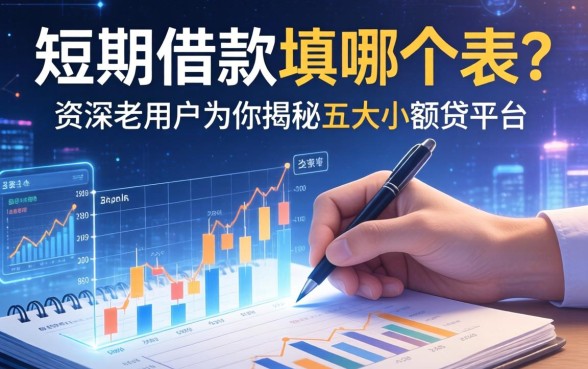 短期借款填哪个表？资深老用户为你揭秘五大小额贷平台
