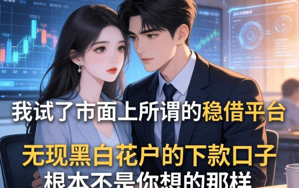 我试了市面上所谓的稳借平台，发现无视黑白花户的下款口子根本不是你想的那样