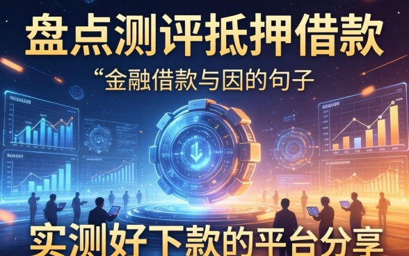 盘点点评抵押借款的句子有哪些，实测好下款的平台分享