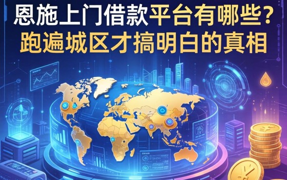 恩施上门借款平台有哪些？跑遍城区才搞明白的真相