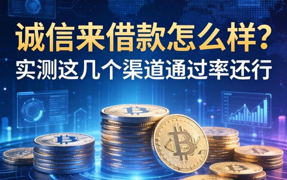 诚信来借款怎么样？实测这几个渠道通过率还行