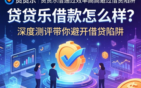 贷贷乐借款怎么样？靠谱吗？通过率高吗？深度测评带你避开借贷陷阱