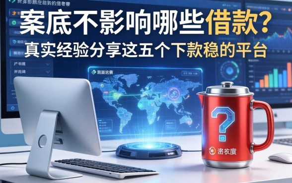 案底不影响哪些借款？真实经验分享这五个下款稳的平台