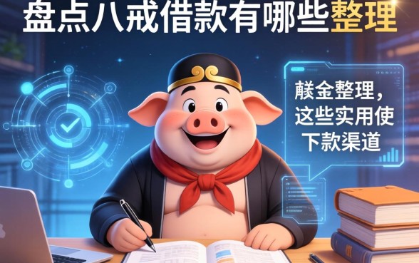盘点八戒借款有哪些，整理出这些实用的下款渠道