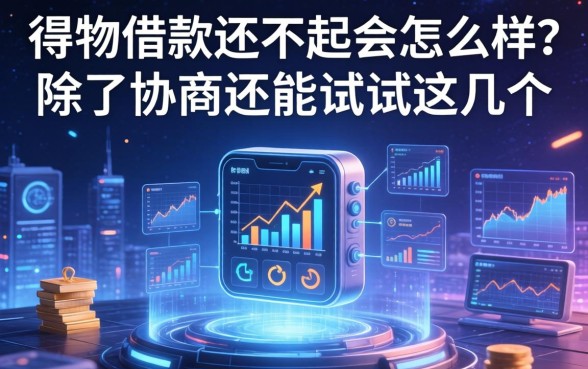 得物借款还不起会怎么样？除了协商还能试试这几个