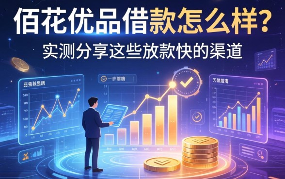 佰花优品借款怎么样？实测分享这些放款快的渠道