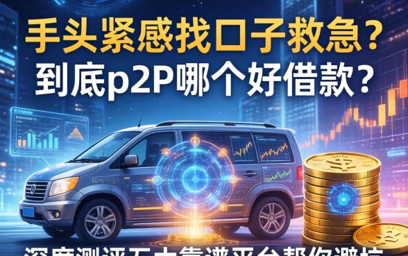 手头紧想找口子救急？到底p2p哪个好借款？深度测评五大靠谱平台帮你避坑