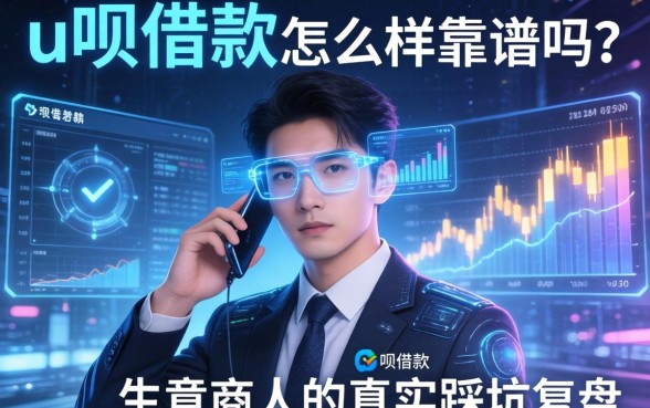 u呗借款怎么样靠谱吗？一个生意人的真实踩坑复盘