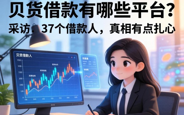 贝货借款有哪些平台？我采访了37个借款人，真相有点扎心