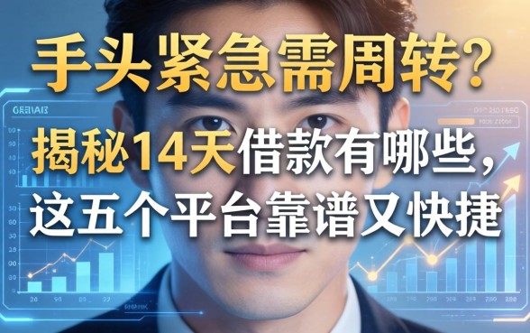 手头紧急需周转？揭秘14天的借款有哪些，这五个平台靠谱又快捷