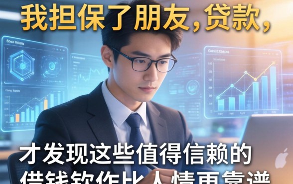 我担保了朋友的贷款，才发现这些值得信赖的借钱软件比人情更靠谱
