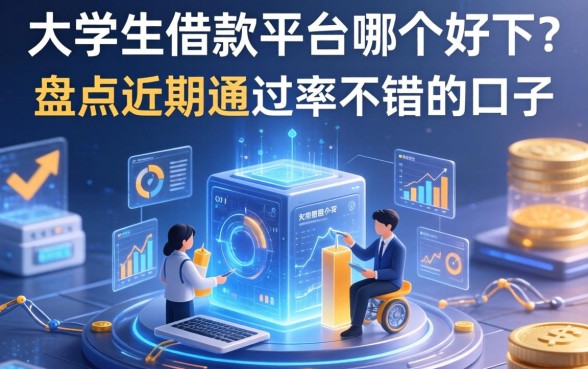 大学生借款平台哪个好下？盘点近期通过率不错的口子