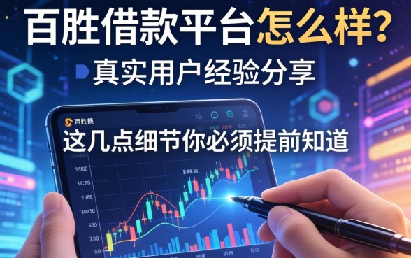 百胜借款平台怎么样？真实用户经验分享，这几点细节你必须提前知道