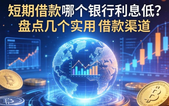 短期借款哪个银行利息低？盘点几个实用的借款渠道