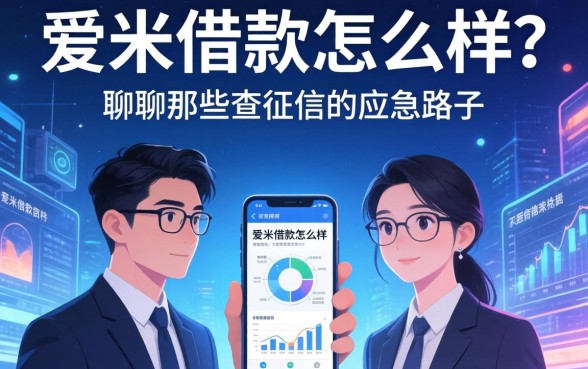 爱米借款怎么样？聊聊那些不查征信的应急路子