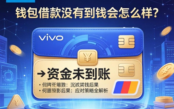vivo钱包借款没有到钱会怎么样?资金未到账的后果与应对策略全解析